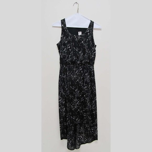 The Limited Hi-Lo Sleeveless Black White Dress S - Picture 1 of 4